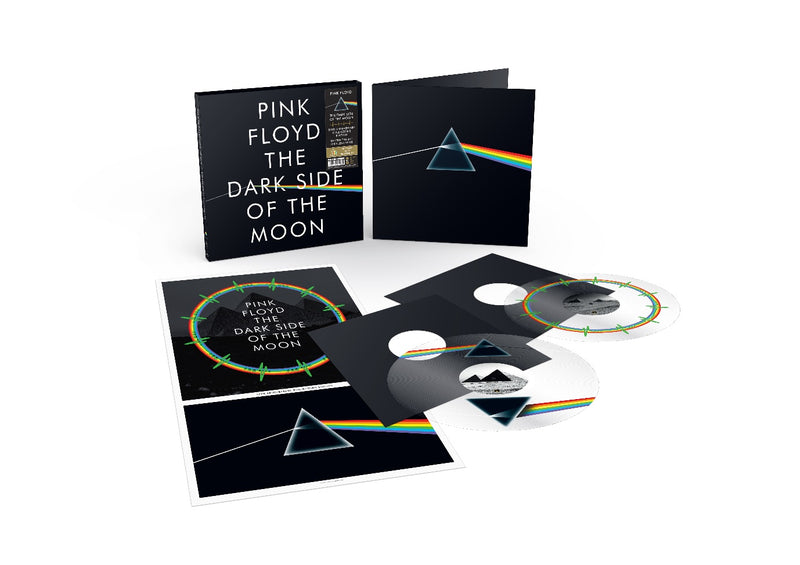 Pink Floyd - The Dark Side Of The Moon (50th Anniversary) (2023 Remastered) (2LP UV Printed Clear Vinyl Collector's Edition) (2 Lp's) - Vinyl