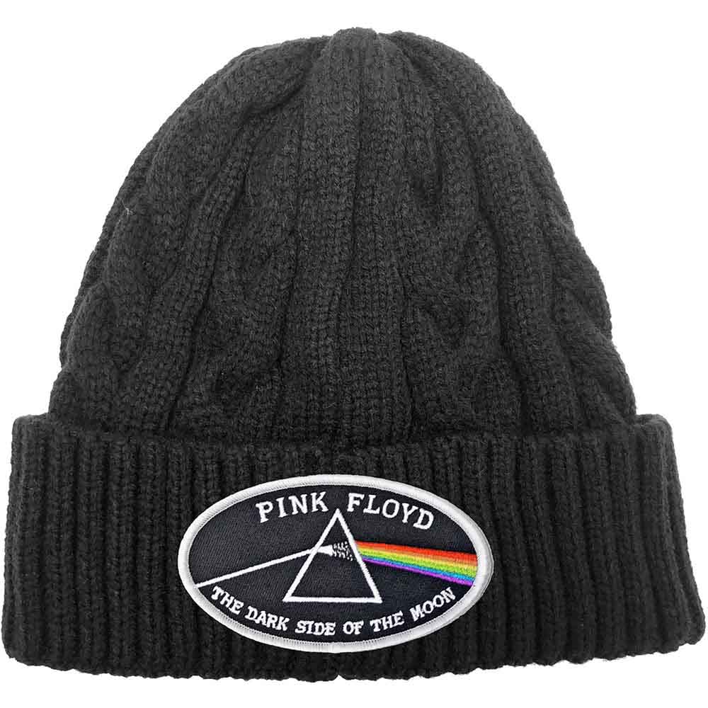 Pink Floyd - The Dark Side of the Moon White Border - Hat Black