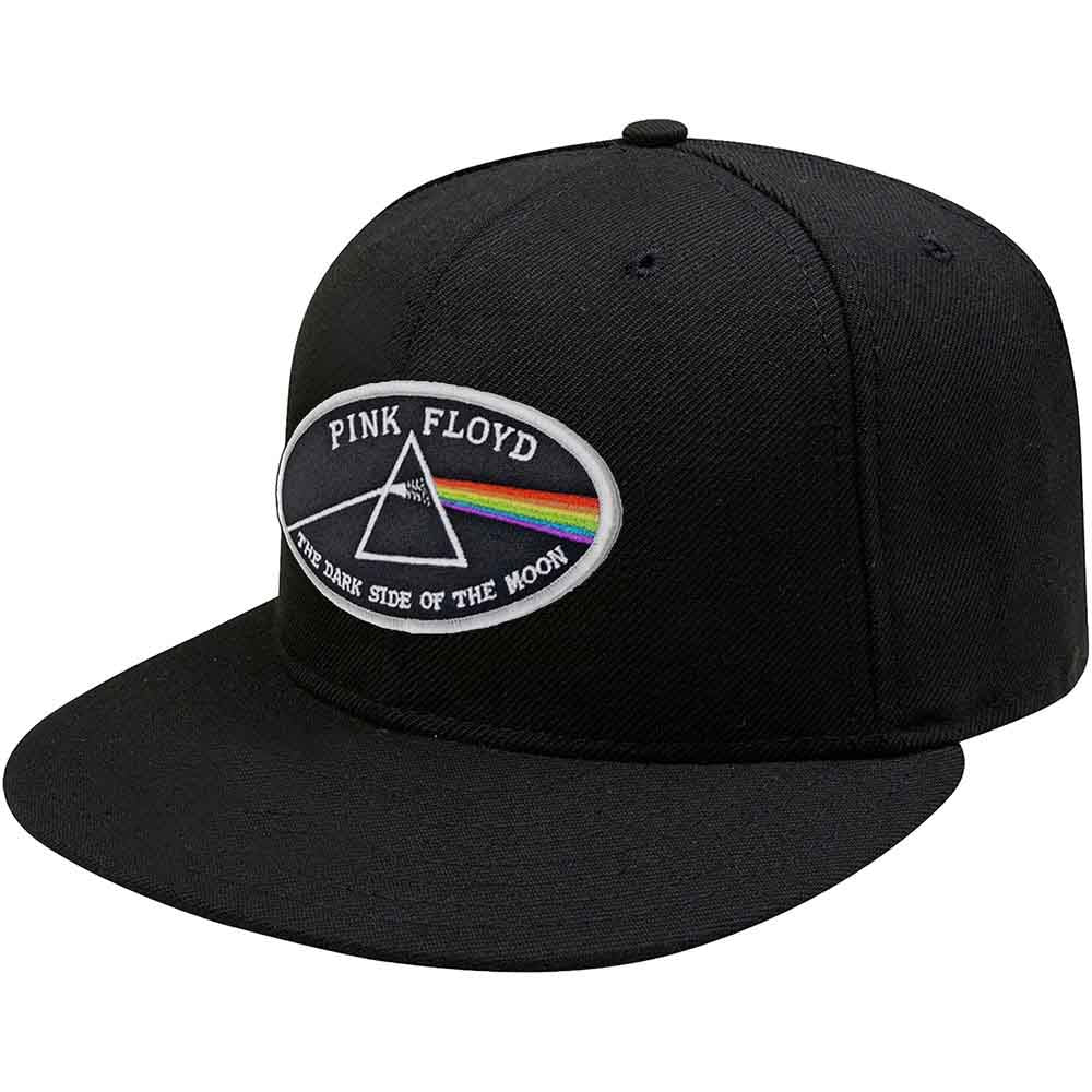 Pink Floyd - The Dark Side of the Moon White Border - Hat Black