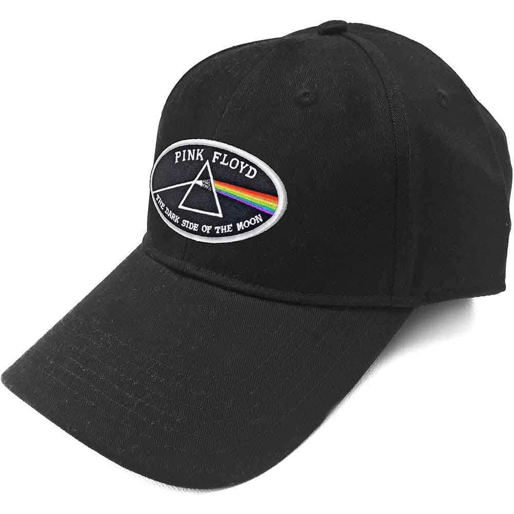 Pink Floyd - The Dark Side of the Moon White Border - Hat Black