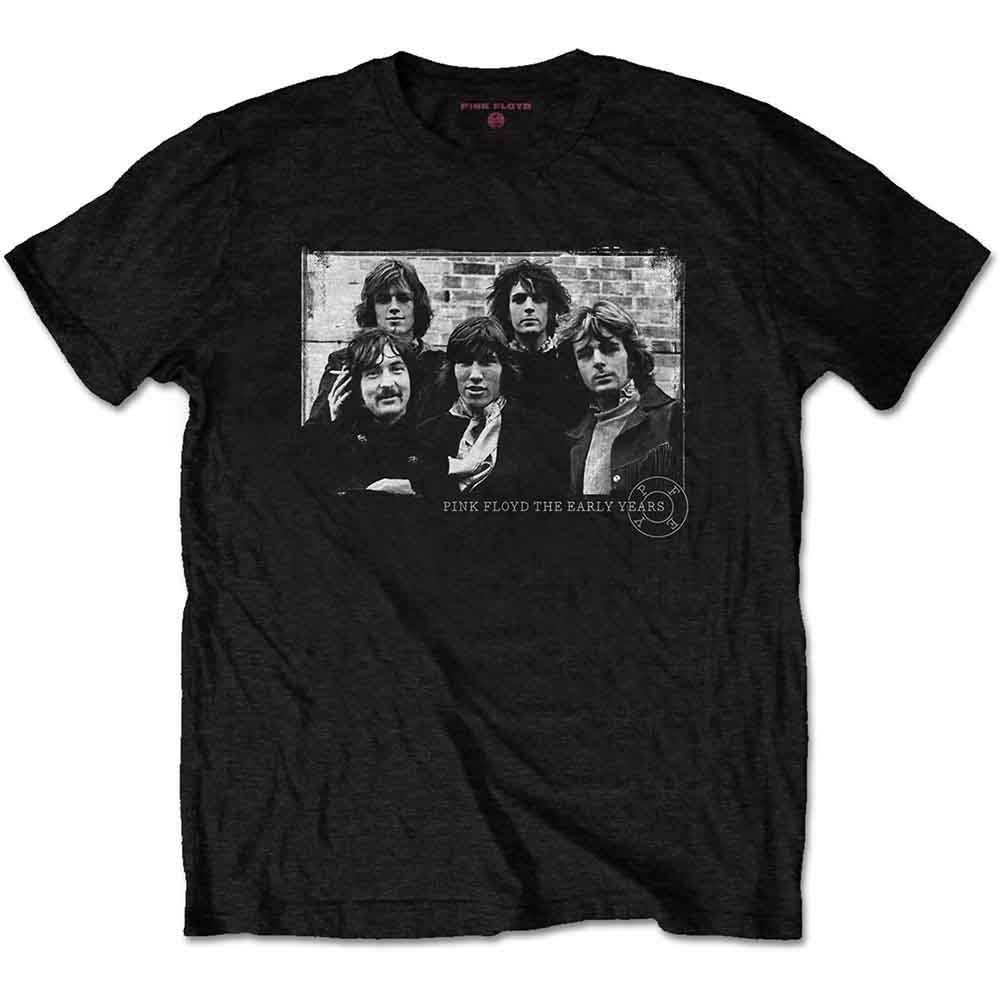 Pink Floyd - The Early Years 5 Piece - T-Shirt Black