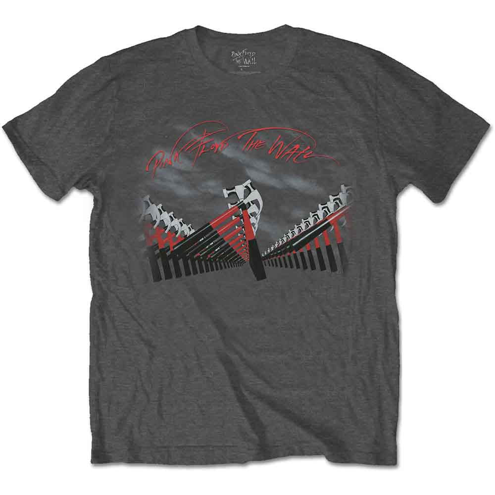 Pink Floyd - The Wall Marching Hammers - T-Shirt Grey
