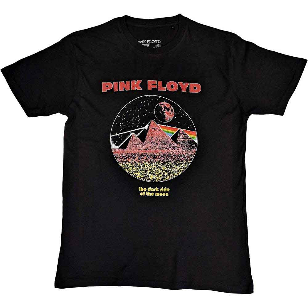 Pink Floyd - Vintage Pyramids - T-Shirt Black