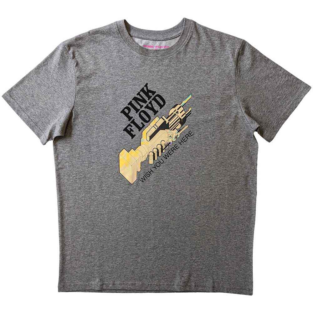 Pink Floyd - WYWH Robot Shake - T-Shirt Grey