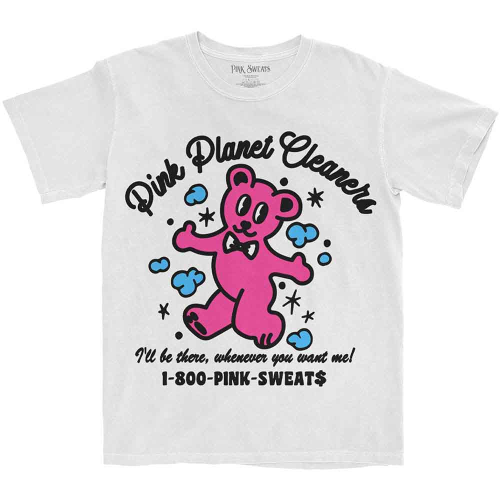 Pink Sweats - Pink Cleaners - White