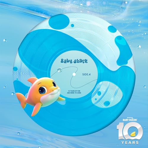 Pinkfong - Baby Shark 10 Years Limited Edition (Clear Liquid Filled Vinyl) - Vinyl