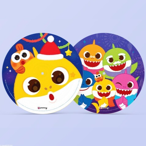 Pinkfong - Christmas Sharks (Picture Disc Vinyl) (7" Single) - Vinyl