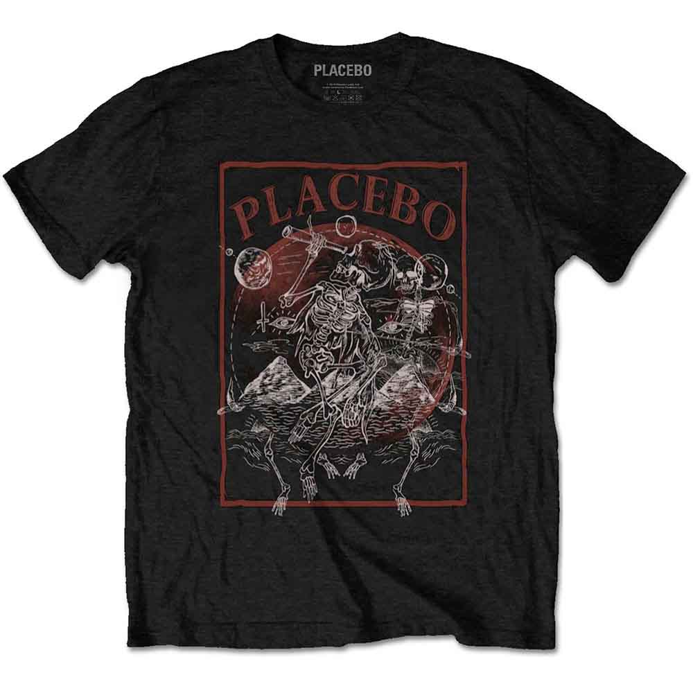 Placebo - Astro Skeletons - T-Shirt Black
