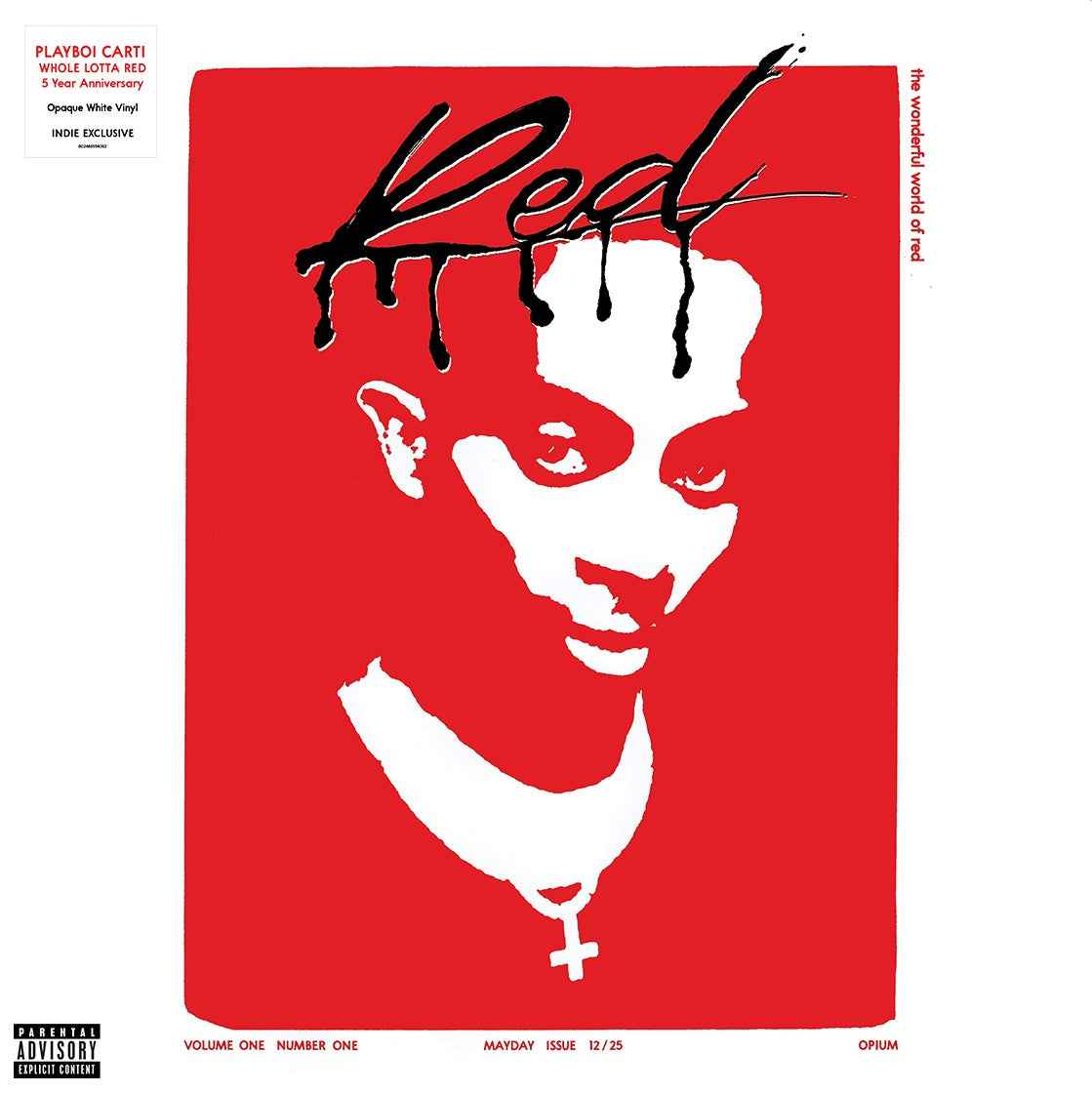 Playboi Carti - Whole Lotta Red (5 Year Anniversary Edition) (Indie Exclusive) [Rain Cloud White 2LP] [Alternate Cover] - Vinyl
