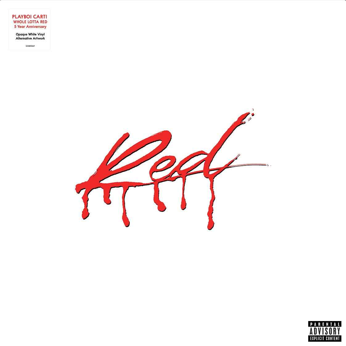 Playboi Carti - Whole Lotta Red (5 Year Anniversary Edition) [Rain Cloud White 2LP] - Vinyl