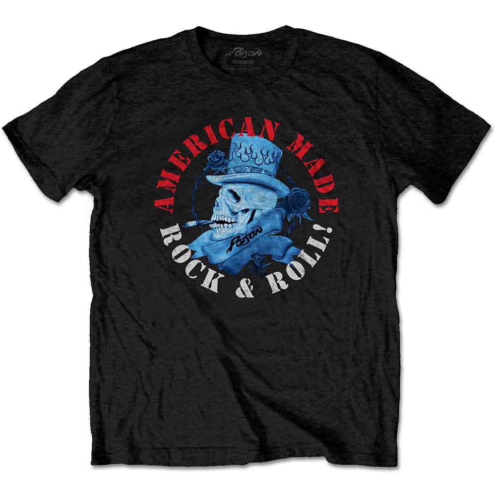 Poison - American Made - T-Shirt Black