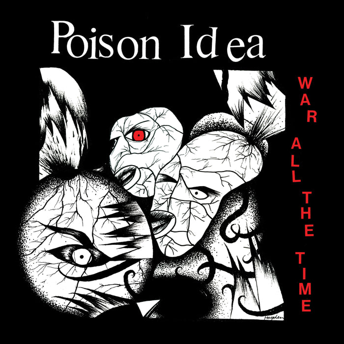 Poison Idea - War All The Time (Red Vinyl) - Vinyl
