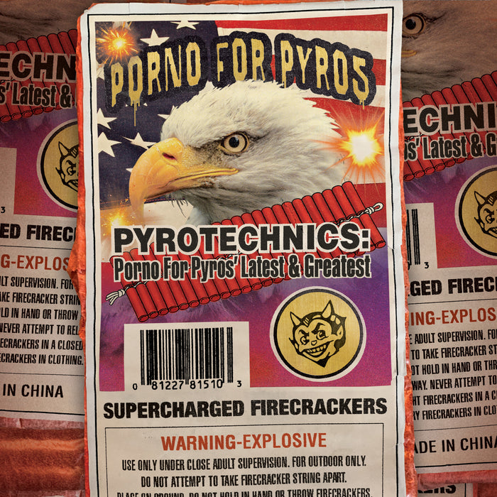 Porno For Pyros - Pyrotechnics: Porno For Pyros' Latest & Greatest (Brick & Mortar Exclusive) (140 Gram Clear W/ Orange Splatter Colored Vinyl) - Vinyl