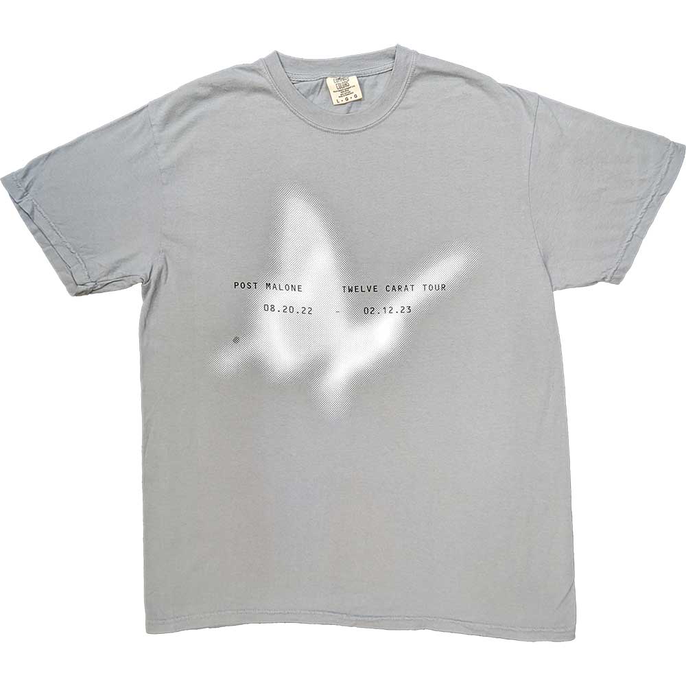 Post Malone - Butterfly - T-Shirt Grey