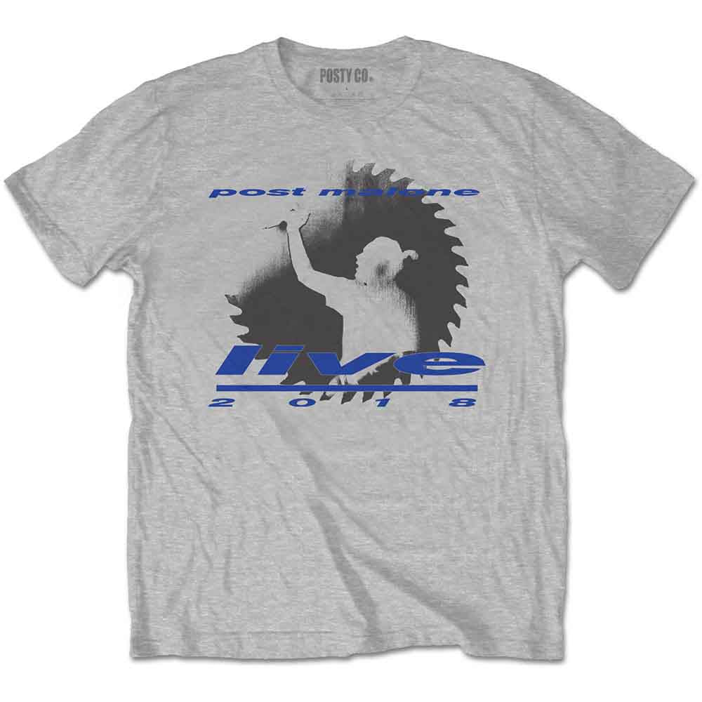 Post Malone - Live Saw - T-Shirt Grey