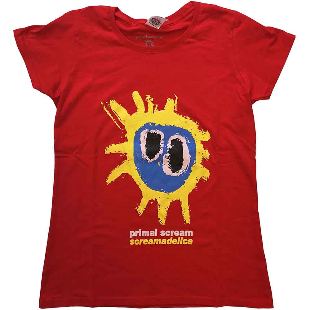 Primal Scream - Screamadelica - T-Shirt Red