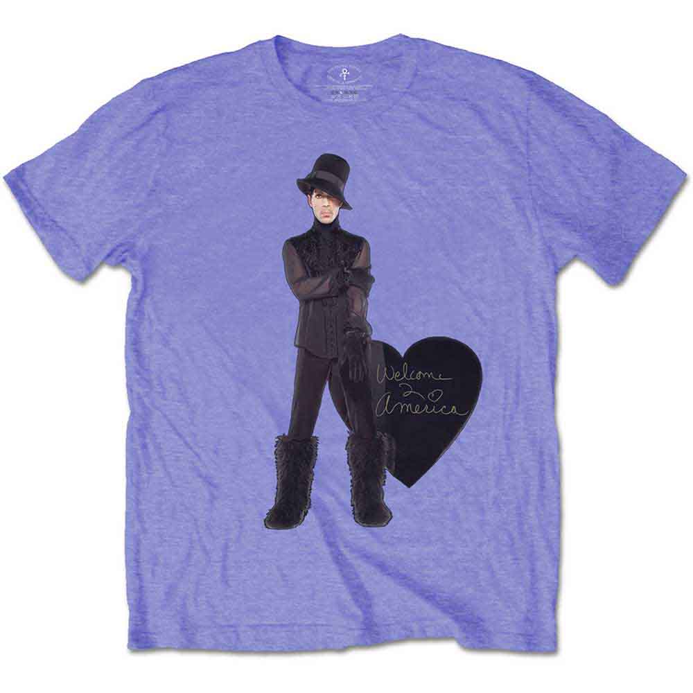 Prince - Heart Purple - T-Shirt Purple