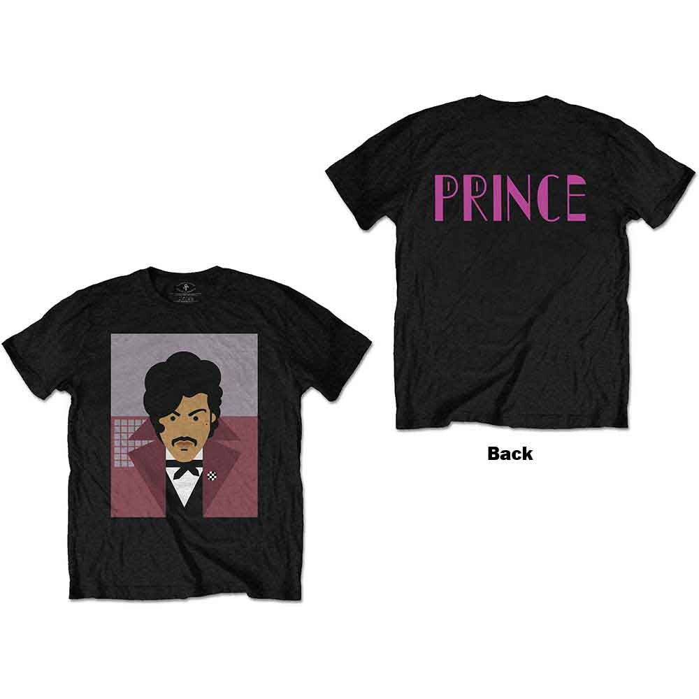 Prince - Many Faces - T-Shirt Black