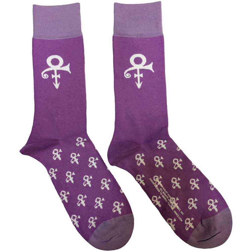 Prince - Symbol - Socks Purple