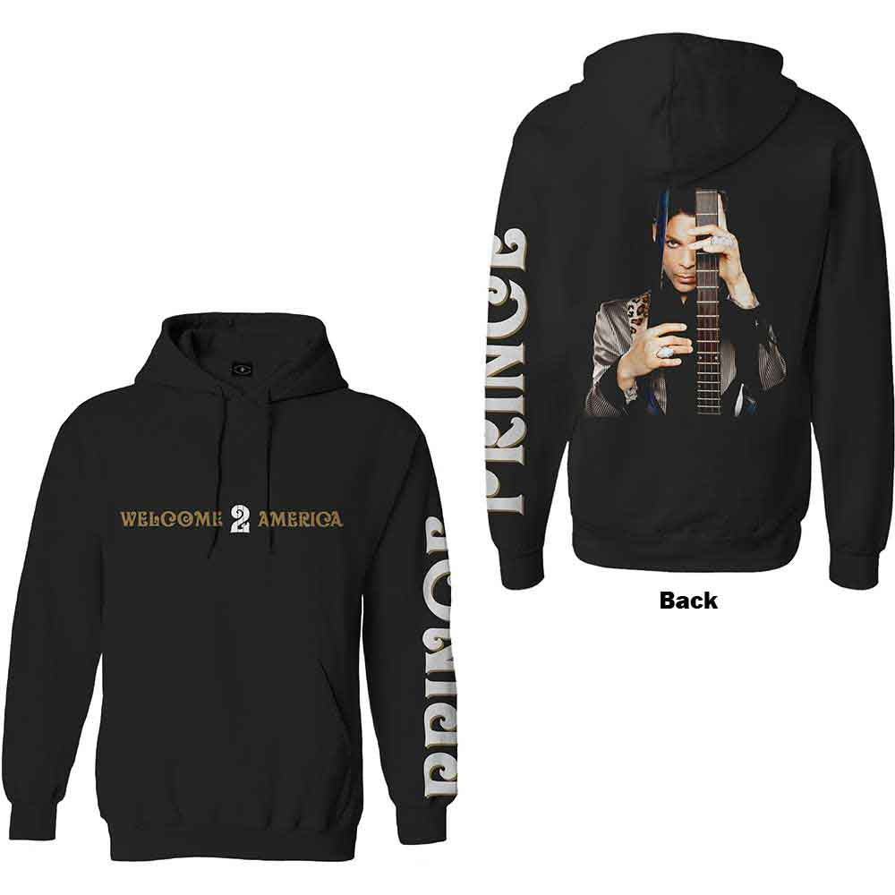 Prince - Welcome 2 America - Sweatshirt Black