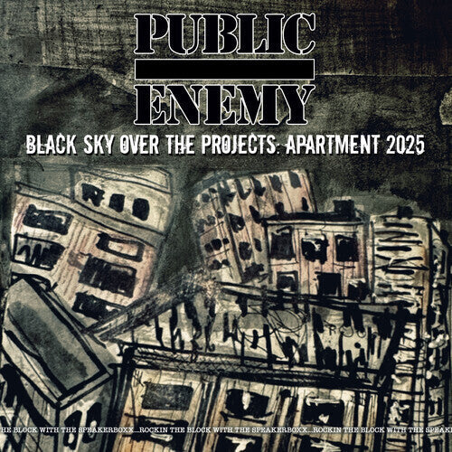 Public Enemy - Black Sky Over The Projects: Apartment 2025 - Vinyl