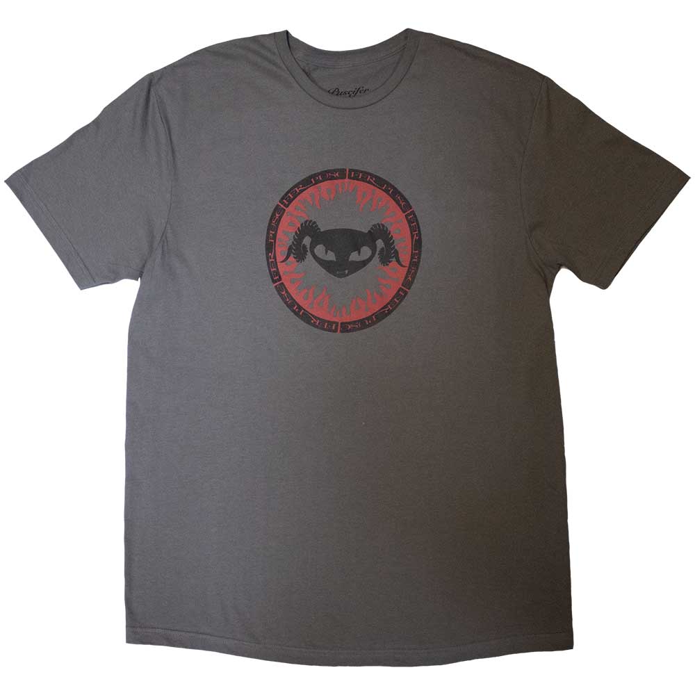 Puscifer - Flame Logo - T-Shirt Grey