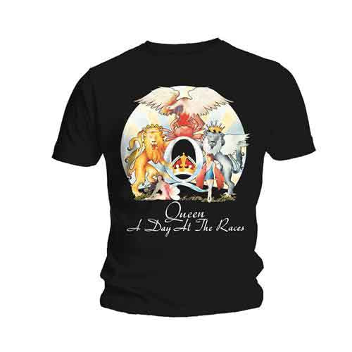 Queen - A Day At The Races - T-Shirt Black