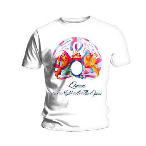 Queen - A Night At The Opera - T-Shirt White