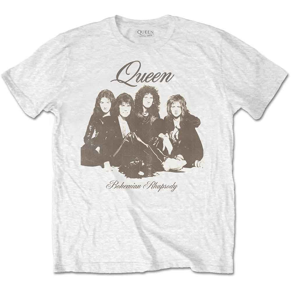 Queen - Bo Rhap Portrait - T-Shirt White