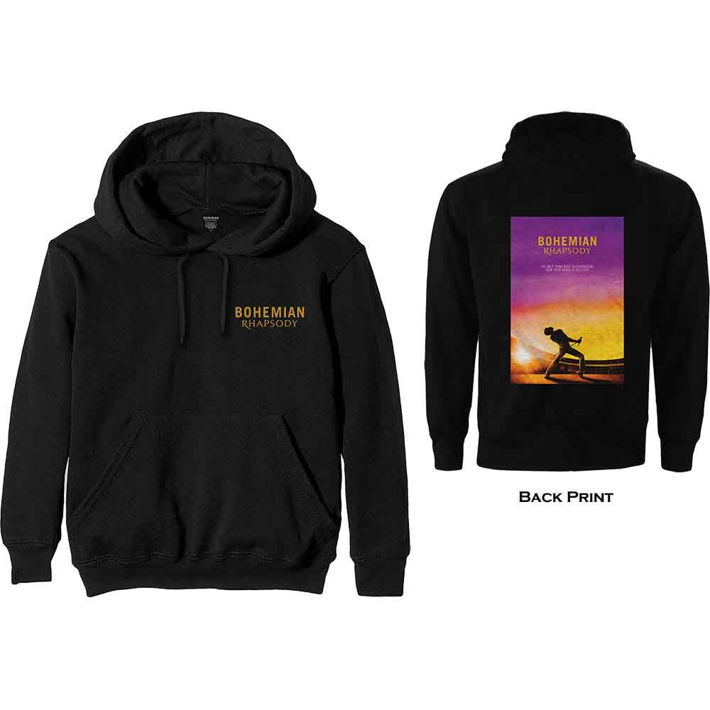 Queen - Bohemian Rhapsody Movie Poster - Sweatshirt Black
