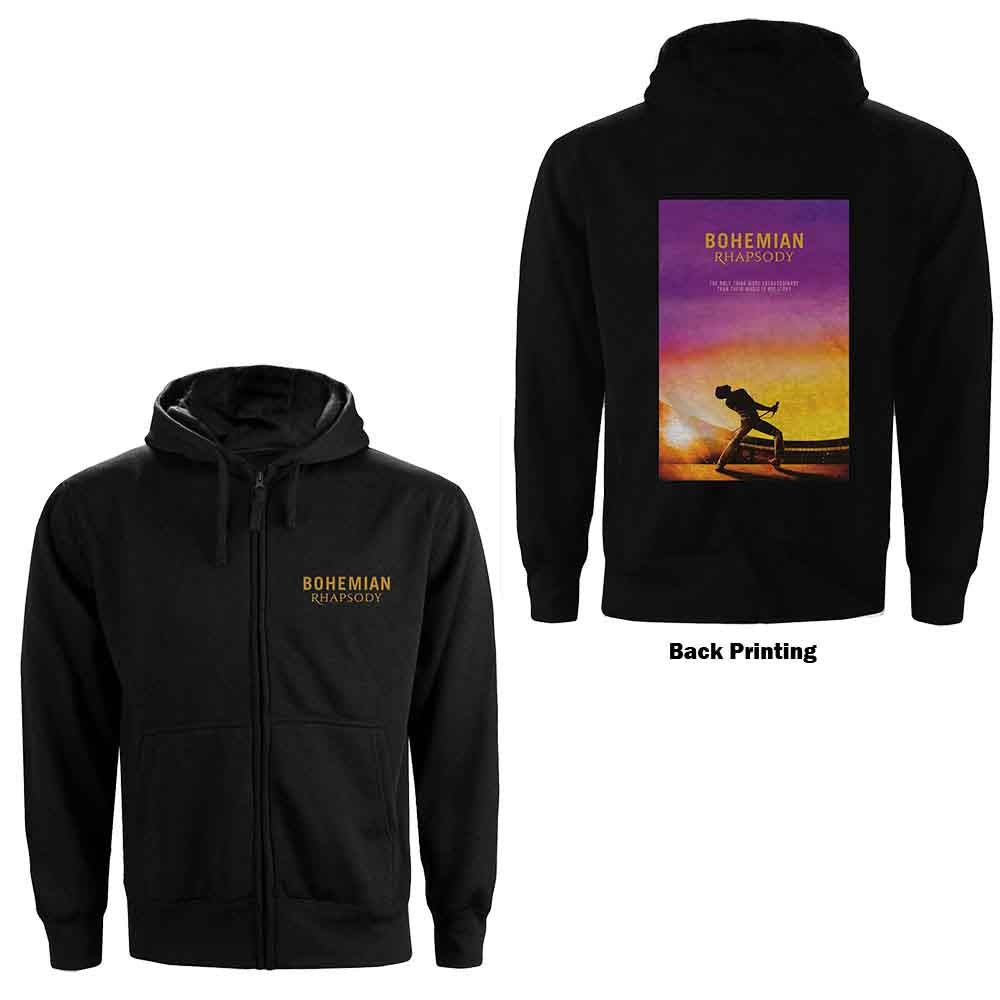 Queen - Bohemian Rhapsody Movie Poster - Sweatshirt Black