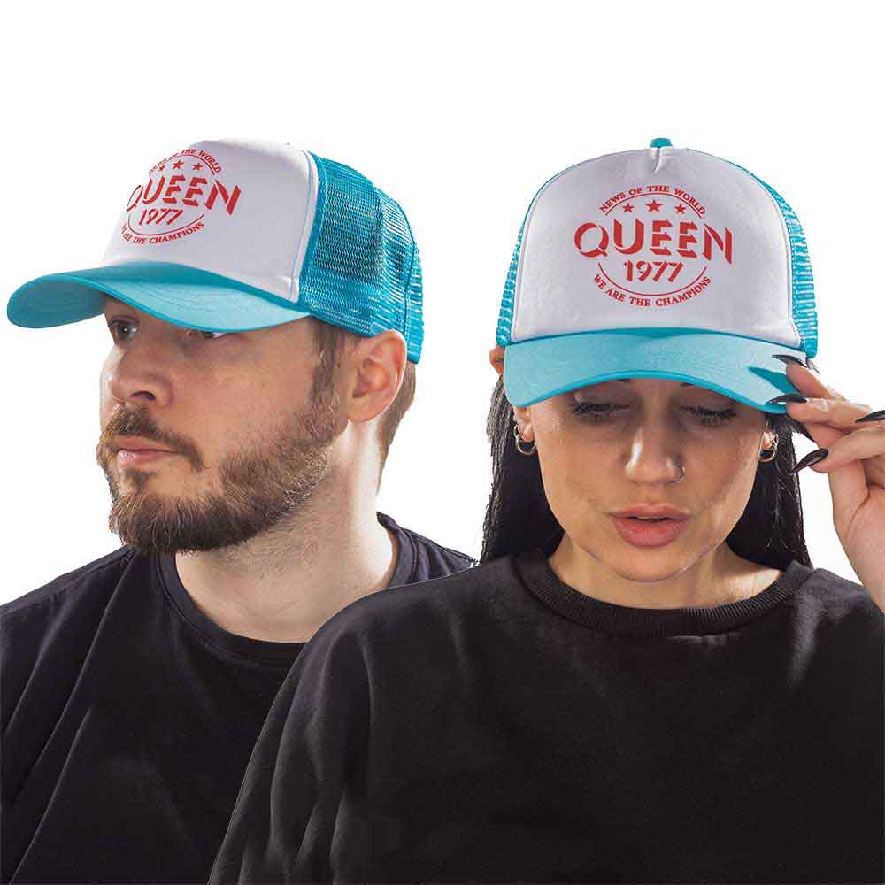 Queen - Champions 77 - Hat Blue, White