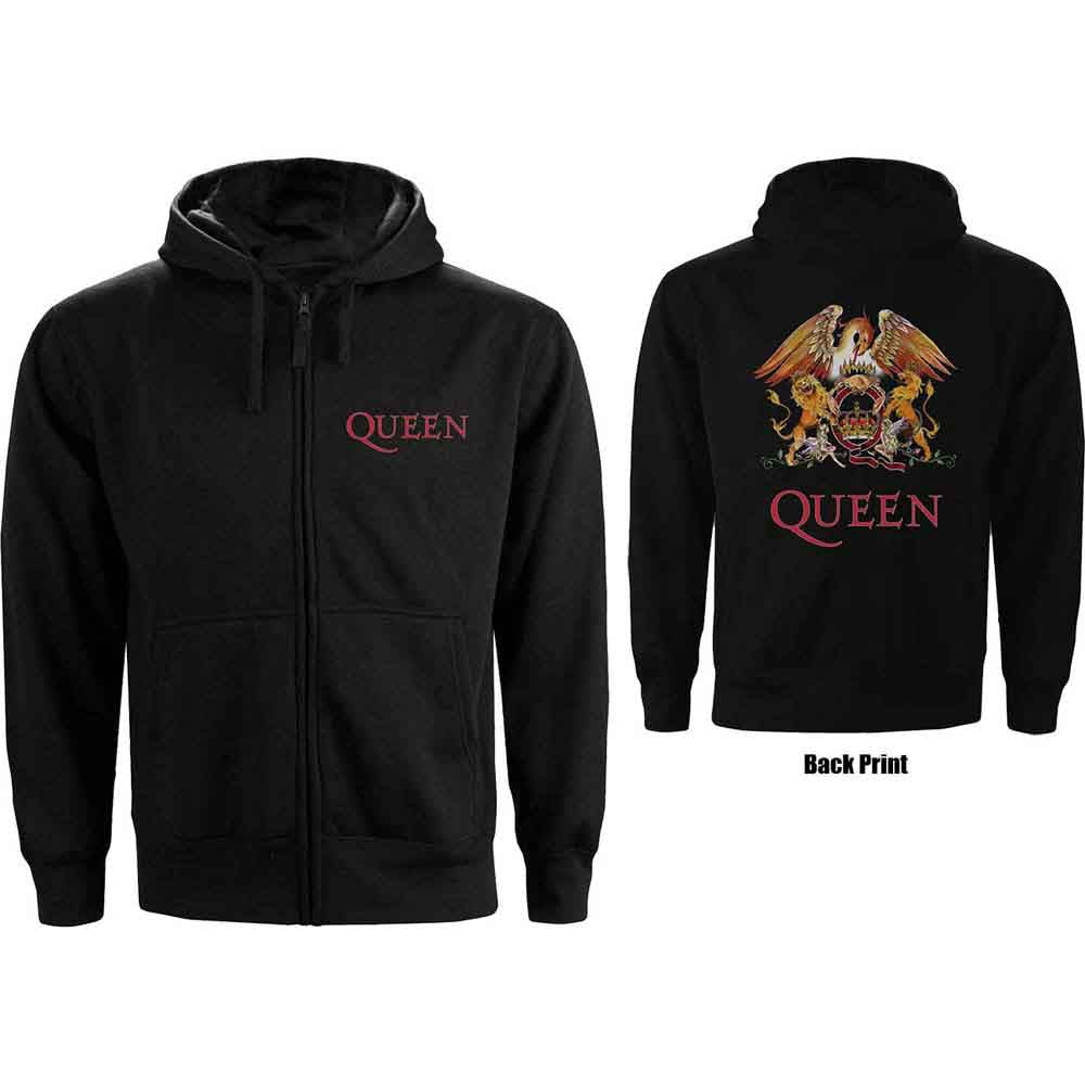 Queen - Classic Crest - Sweatshirt Black