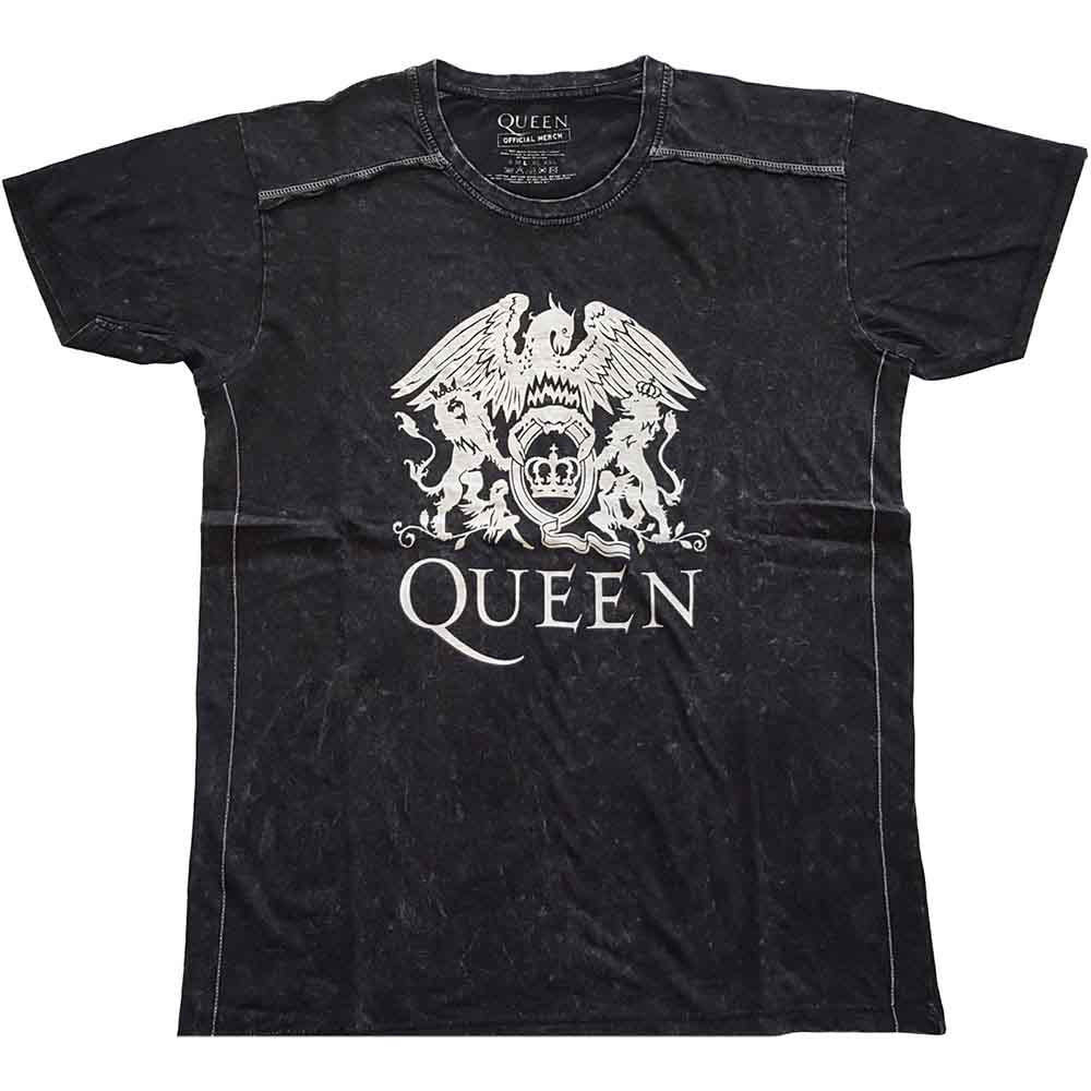 Queen - Classic Crest - T-Shirt Black