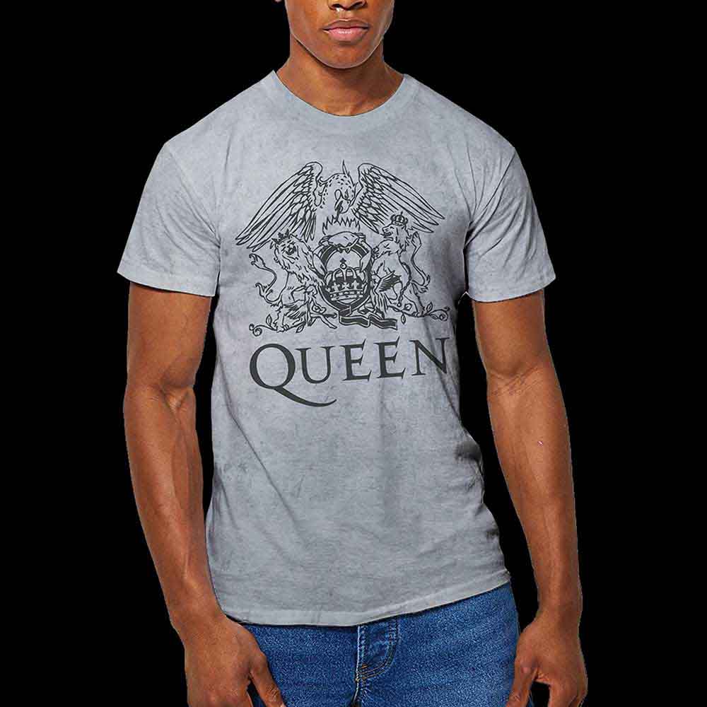 Queen - Crest - T-Shirt White