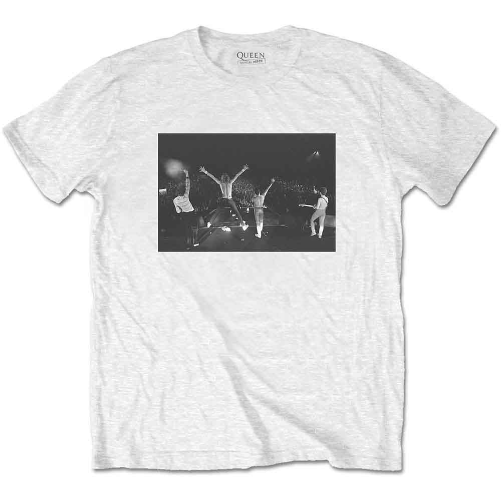Queen - Crowd Shot - T-Shirt White