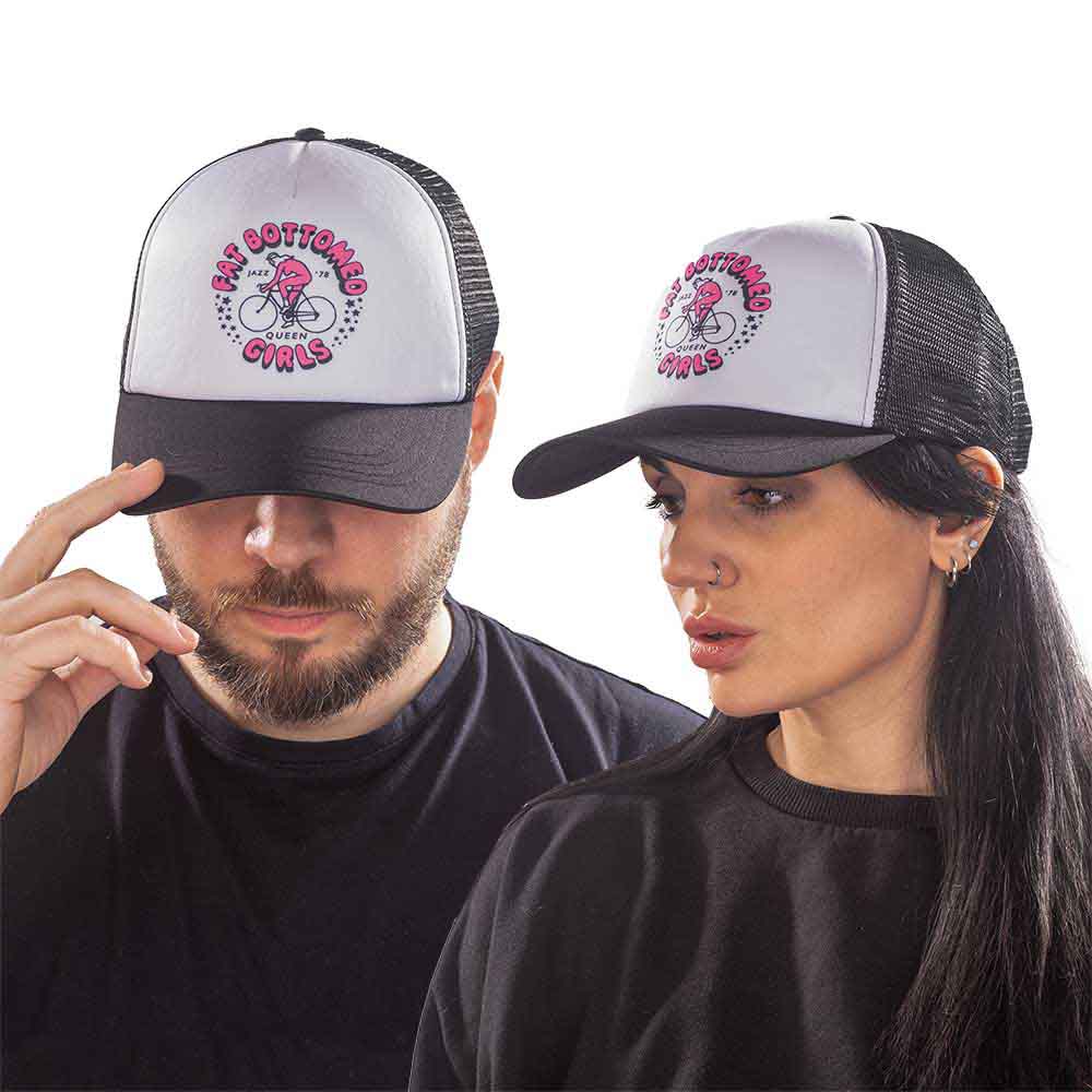 Queen - Fat Bottomed Girls - Hat Black, White