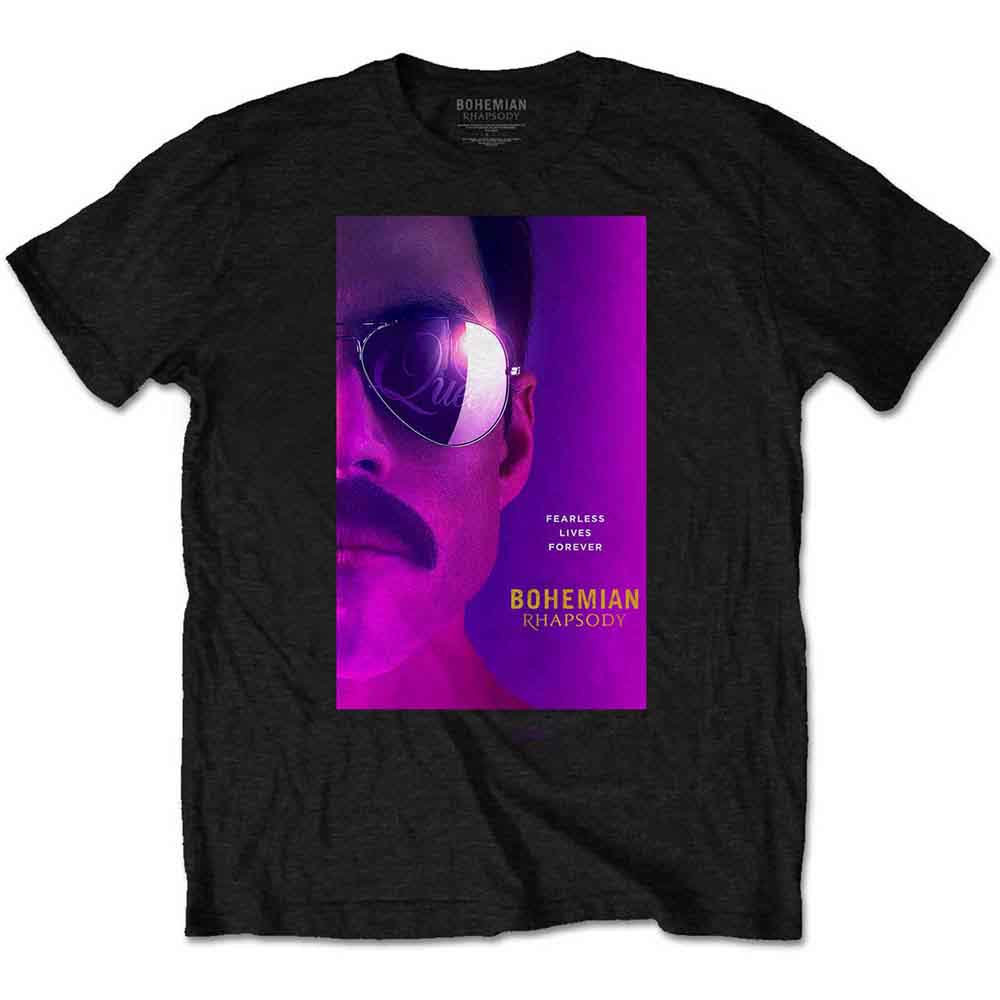 Queen - Freddie - T-Shirt Black