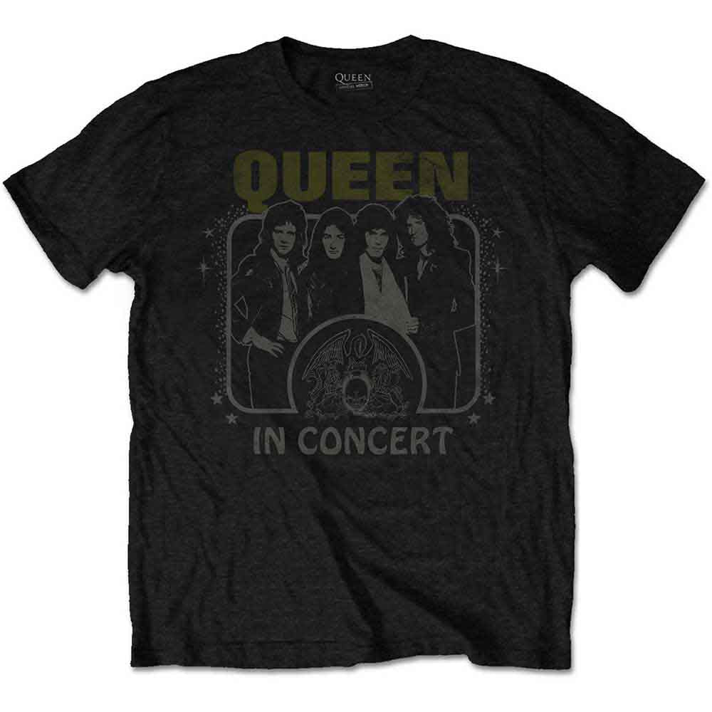 Queen - In Concert - T-Shirt Black