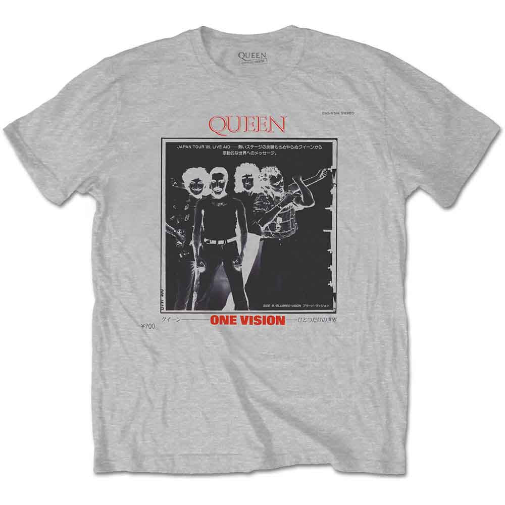 Queen - Japan Tour '85 - T-Shirt Grey