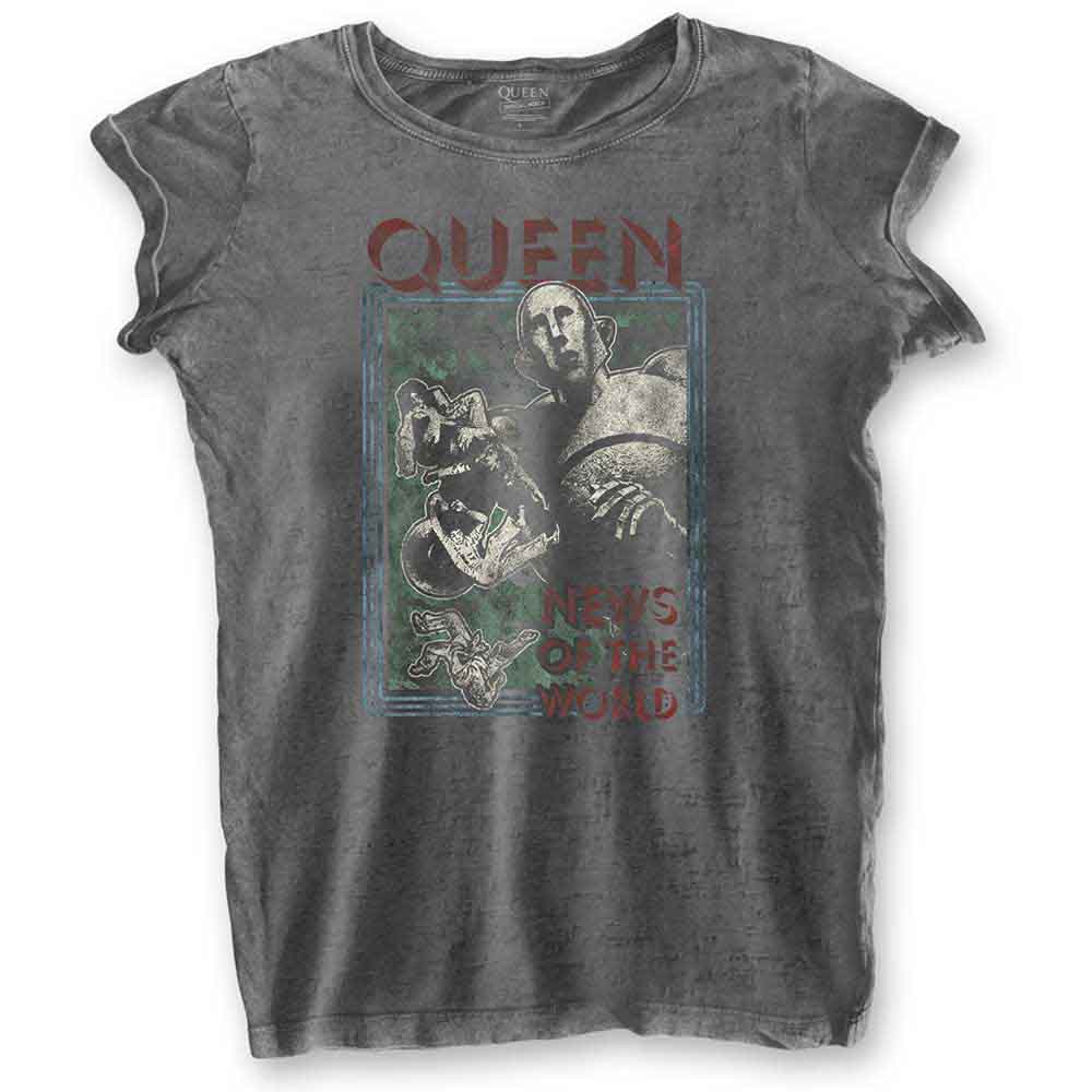 Queen - News of the World - T-Shirt Grey