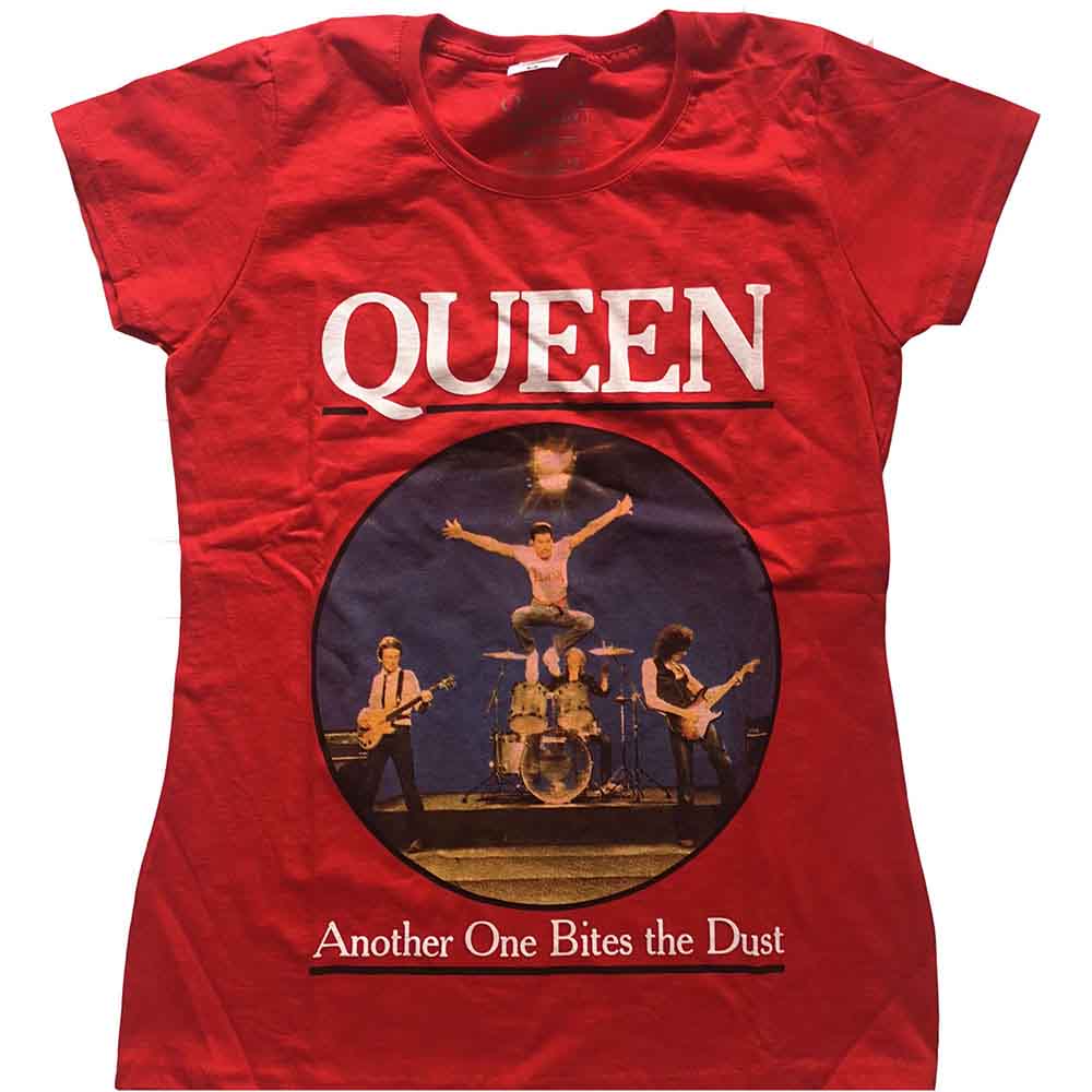 Queen - One Bites The Dust - T-Shirt Red