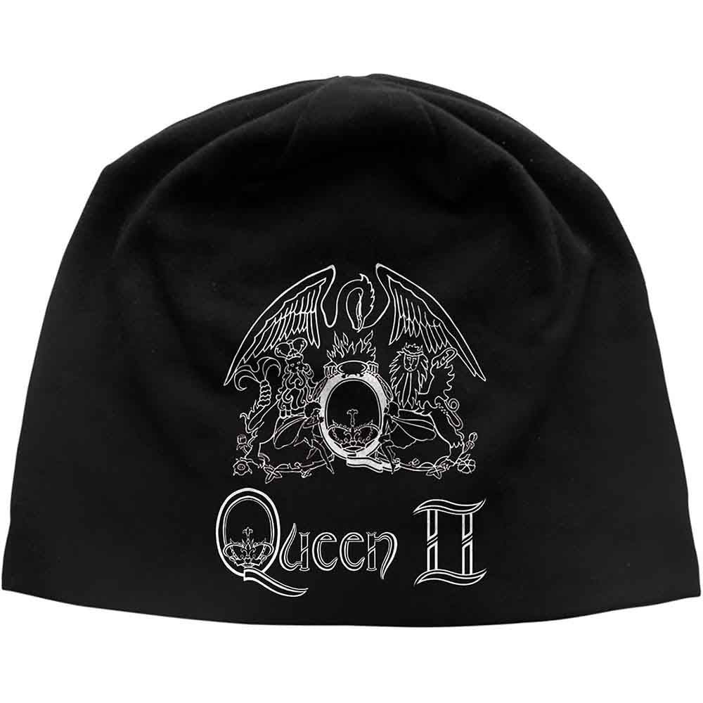 Queen - Queen II Crest - Hat Black