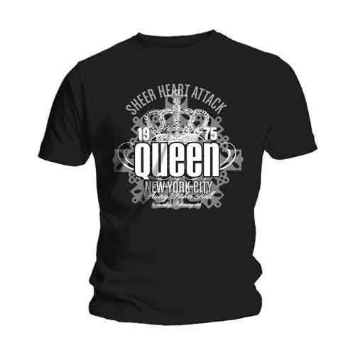 Queen - Sheer Heart Attack - T-Shirt Black