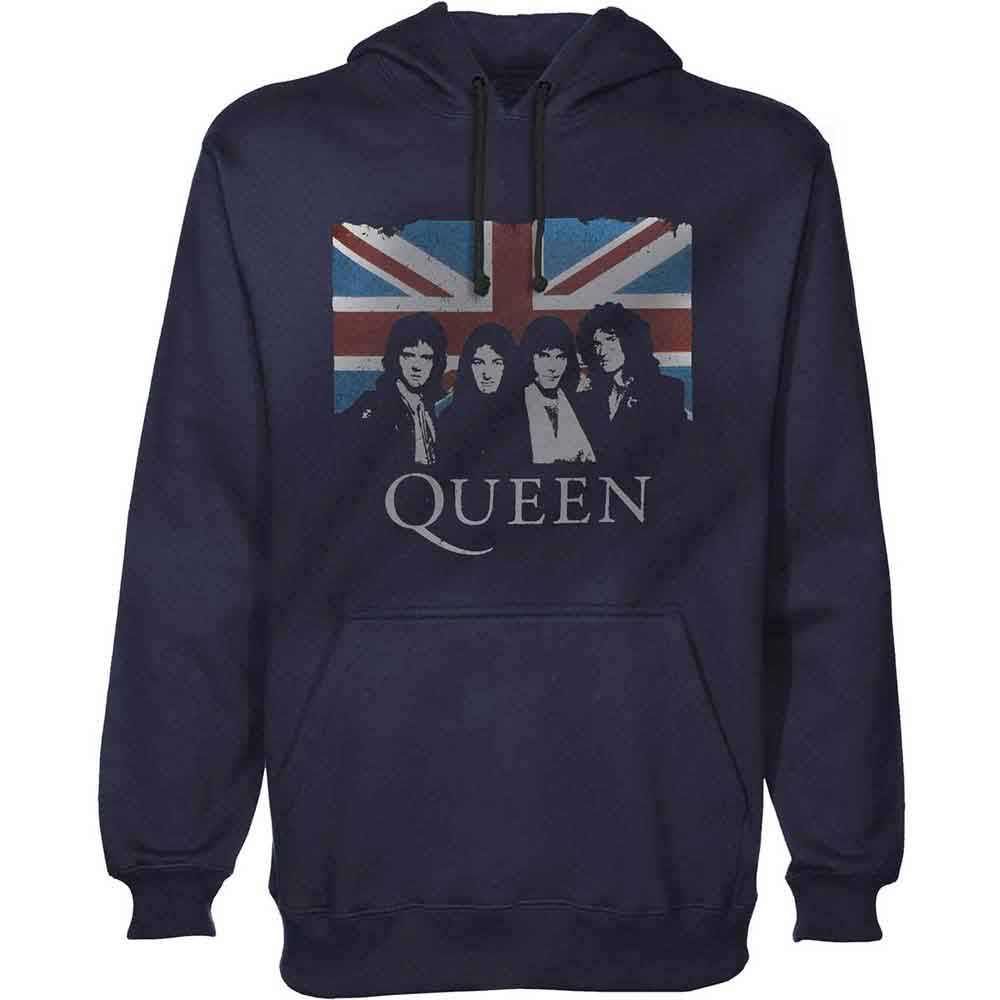 Queen - Union Jack - Sweatshirt Blue
