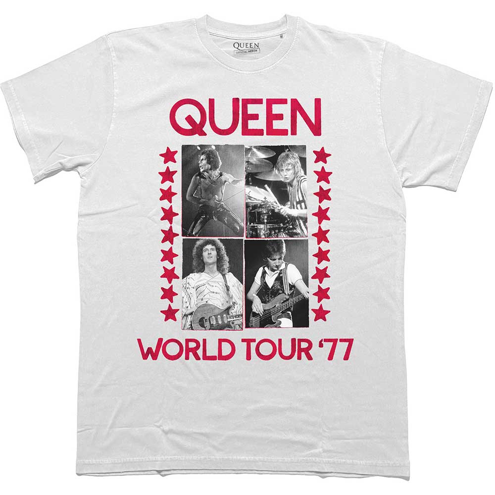 Queen - World Tour 77 - White