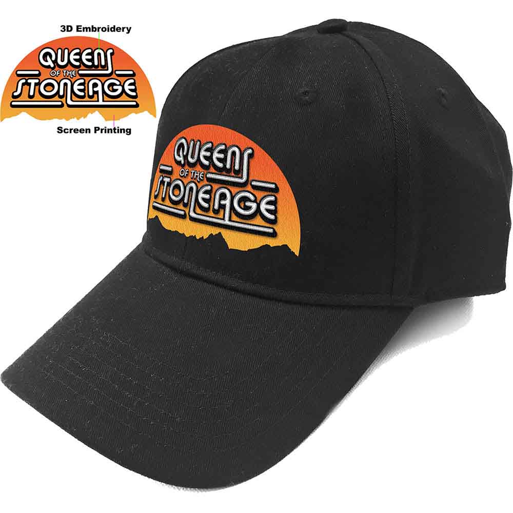 Queens Of The Stone Age - Sunrise Logo - Hat Black