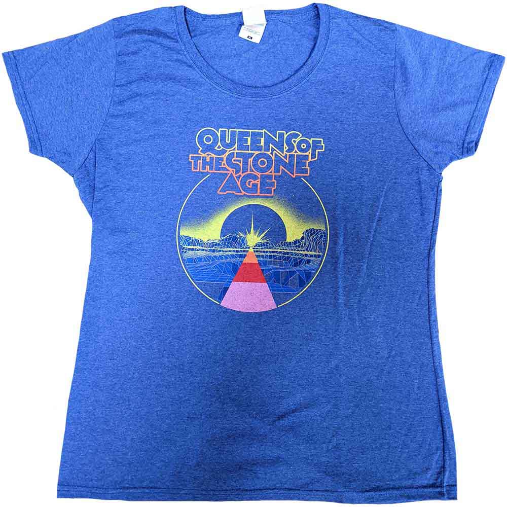 Queens Of The Stone Age - Warp Planet - T-Shirt Blue