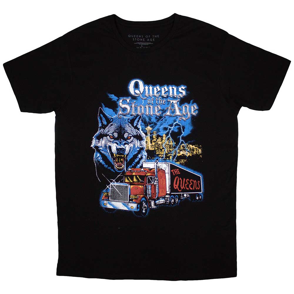 Queens Of The Stone Age - Wolf Skyline - Black