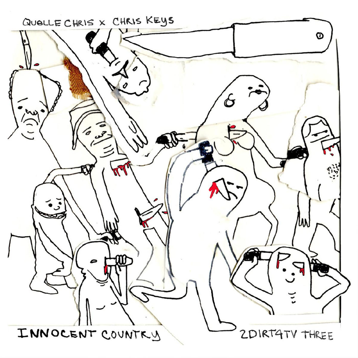 Quelle Chris - Innocent Country (BLOOD SPLATTER VINYL) - Vinyl